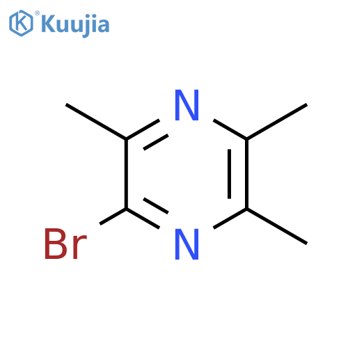 2-bromo-3,5,6-trimethylpyrazine structure