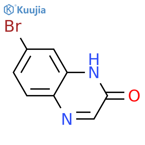 7-bromo-1H-quinoxalin-2-one structure