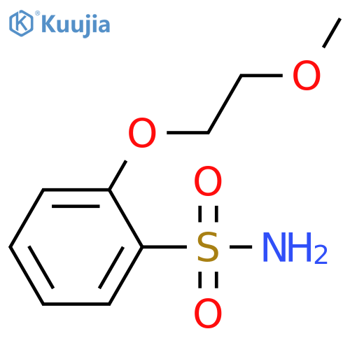 2-(2-Methoxyethoxy)benzenesulfonamide structure