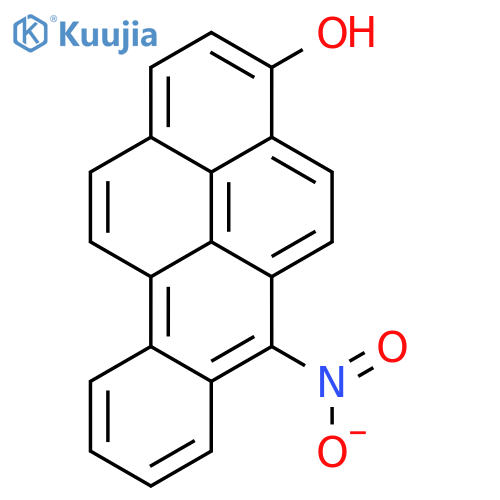 3-HYDROXY-6-NITROBENZO(A)PYRENE structure