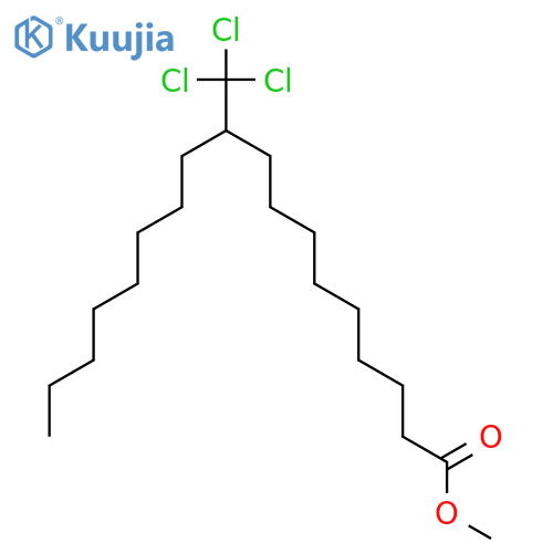 methyl 10-(trichloromethyl)octadecanoate structure