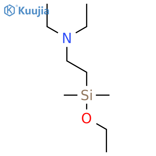 ETHANAMINE, 2-(ETHOXYDIMETHYLSILYL)-N,N-DIETHYL- structure