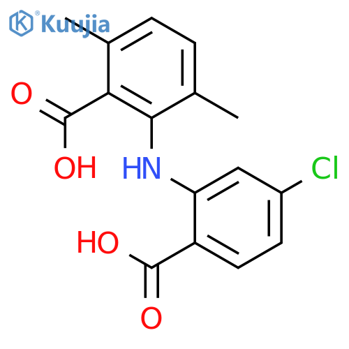 4-chloro-3',6'-dimethyl-2,2'-iminodibenzoate structure