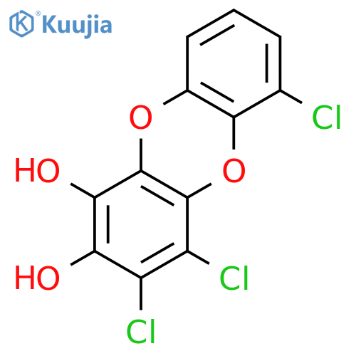 Dibenzo[b,e][1,4]dioxindiol,trichloro- (9CI) structure