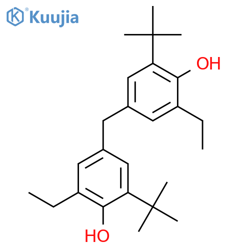 Phenol, 4,4'-methylenebis[2-(1,1-dimethylethyl)-6-ethyl- structure