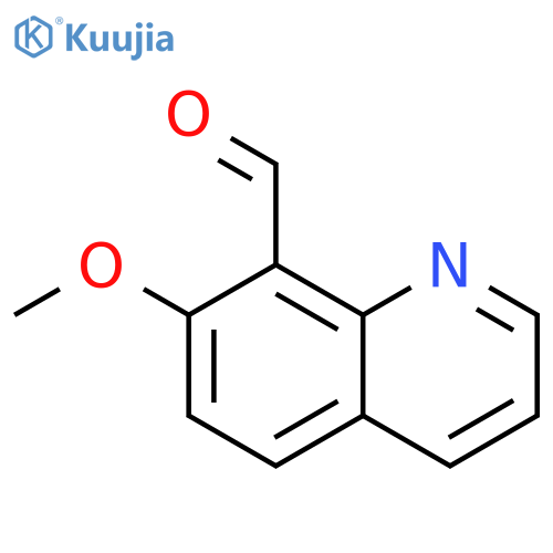 7-methoxyquinoline-8-carbaldehyde structure