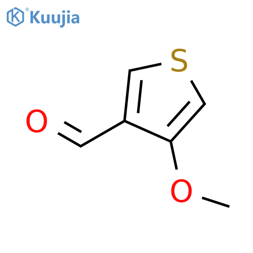 3-Thiophenecarboxaldehyde, 4-methoxy- structure