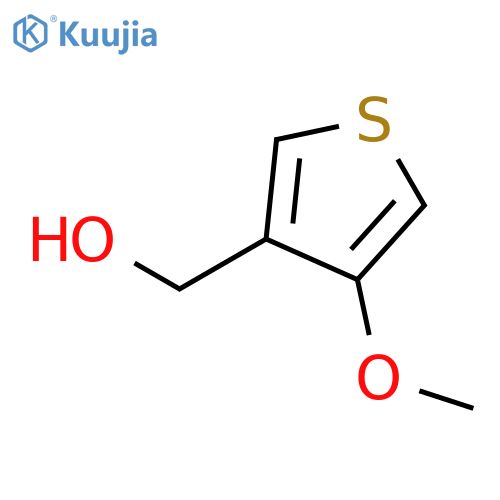 3-THIOPHENEMETHANOL, 4-METHOXY- structure