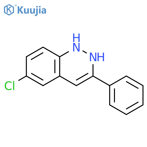 6-chloro-1,2-dihydro-3-phenyl-Cinnoline structure