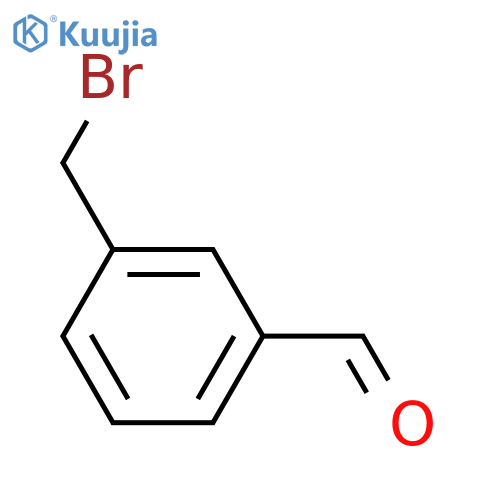 3-(Bromomethyl)benzaldehyde structure