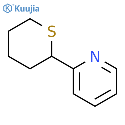 PYRIDINE, 2-(TETRAHYDRO-2H-THIOPYRAN-2-YL)- structure