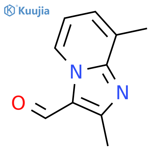 2,8-Dimethyl-imidazo[1,2-a]pyridine-3-carbaldehyde structure