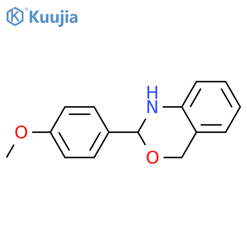 2H-3,1-BENZOXAZINE, 1,4-DIHYDRO-2-(4-METHOXYPHENYL)- structure