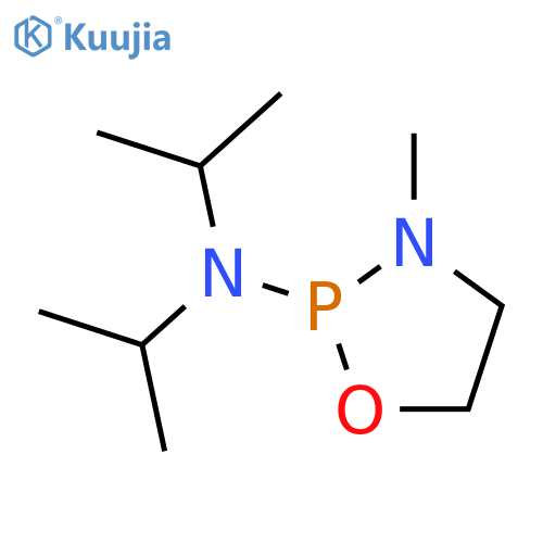 1,3,2-Oxazaphospholidin-2-amine,3-methyl-N,N-bis(1-methylethyl)- structure
