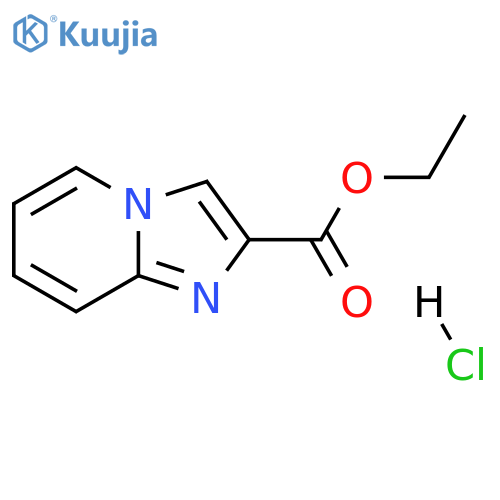 ethyl imidazo1,2-apyridine-2-carboxylate hydrochloride structure