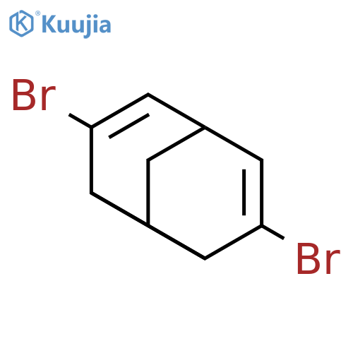 Tricyclo[3.3.1.02,8]nona-3,6-diene, 3,7-dibromo- structure