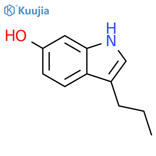 3-propyl-1H-indol-6-ol structure