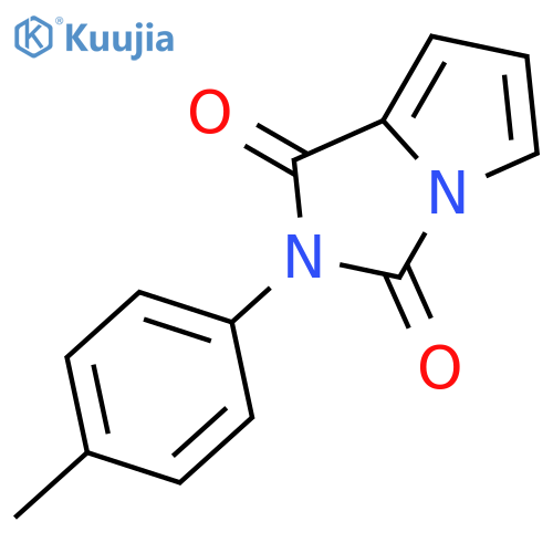 1H-Pyrrolo[1,2-c]imidazole-1,3(2H)-dione,2-(4-methylphenyl)- structure