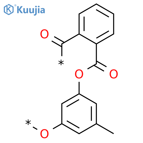 POLY[OXY(5-METHYL-1,3-PHENYLENE)OXYCARBONYLPHENYLENECARBONYL] structure