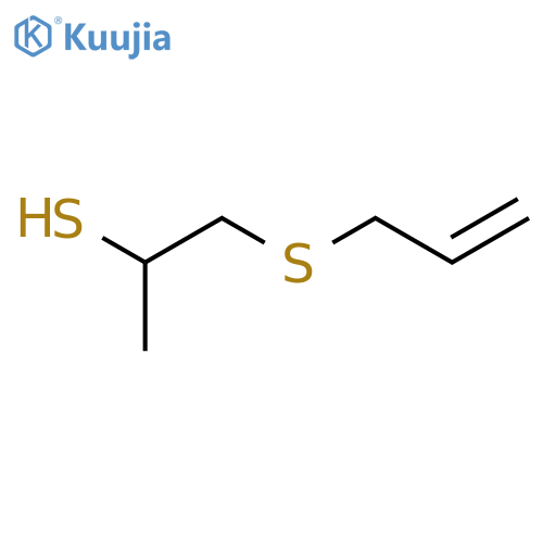 1-[(Prop-2-en-1-yl)sulfanyl]propane-2-thiol structure