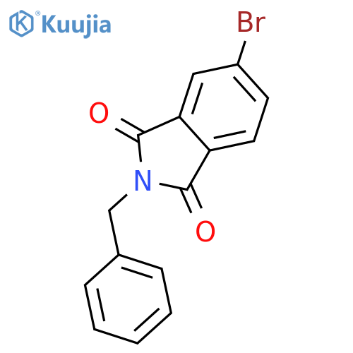 2-Benzyl-5-bromoisoindoline-1,3-dione structure