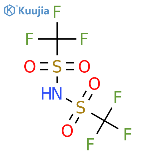 1,1,1-Trifluoro-N-((trifluoromethyl)sulfonyl)methanesulfonamide structure