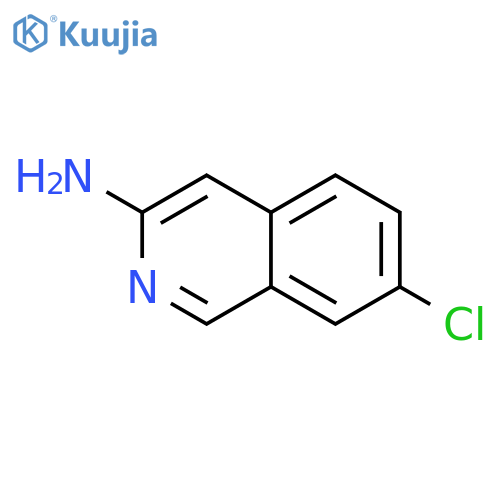 7-chloro-3-Isoquinolinamine structure