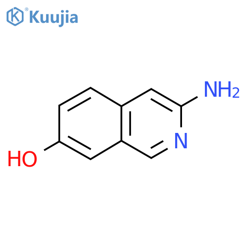 3-Amino-7-isoquinolinol structure