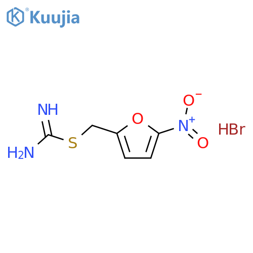 Carbamimidothioic acid,(5-nitro-2-furanyl)methyl ester, monohydrobromide (9CI) structure