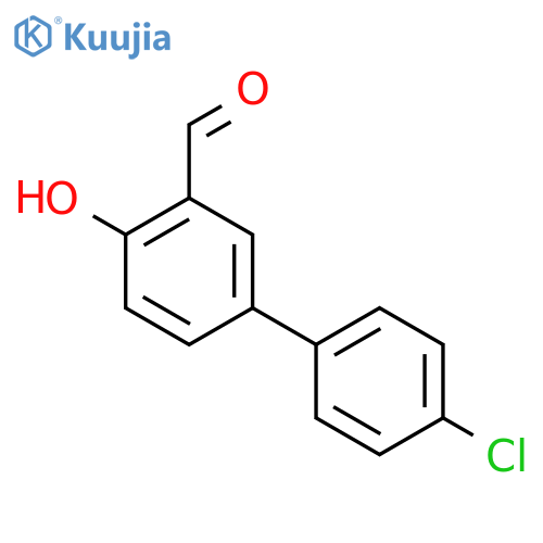 4'-Chloro-4-hydroxy[1,1'-biphenyl]-3-carbaldehyde structure