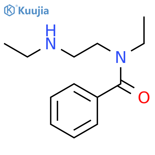 BENZAMIDE, N-ETHYL-N-[2-(ETHYLAMINO)ETHYL]- structure