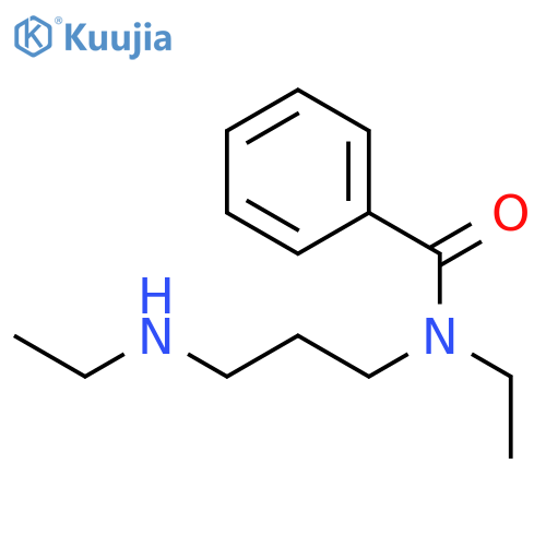 Benzamide, N-ethyl-N-[3-(ethylamino)propyl]- structure