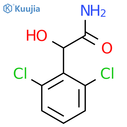 2-(2,6-Dichlorophenyl)-2-hydroxyacetamide structure
