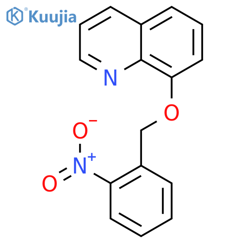 8-(2-Nitrobenzyl)oxyquinoline structure