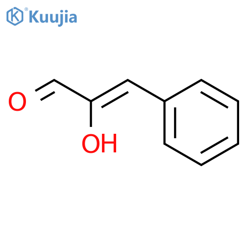 2-Hydroxy-3-phenylprop-2-enal structure
