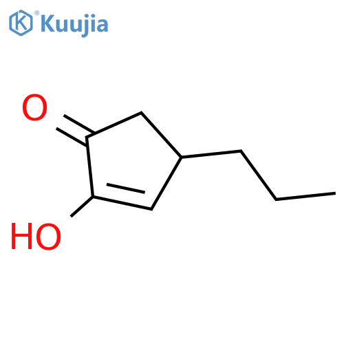 2-CYCLOPENTEN-1-ONE, 2-HYDROXY-4-PROPYL- structure