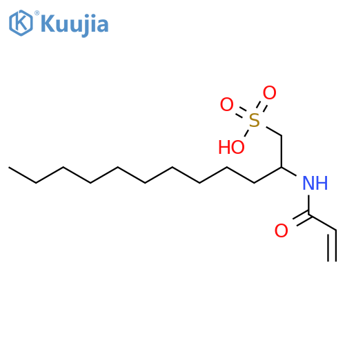 1-Dodecanesulfonic acid, 2-[(1-oxo-2-propen-1-yl)amino]- structure