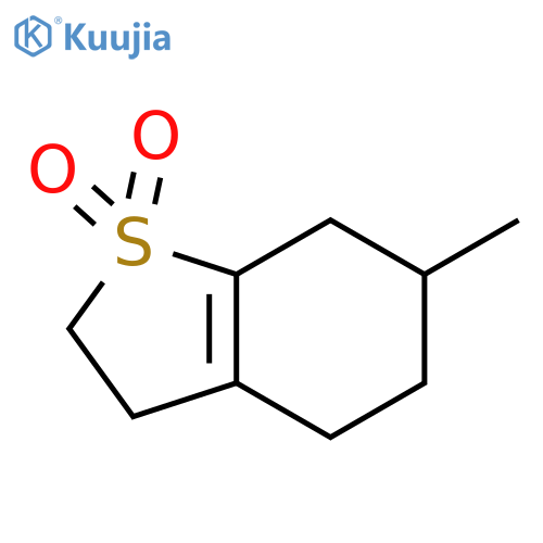 6-methyl-2,3,4,5,6,7-hexahydro-1-benzothiophene 1,1-dioxide structure