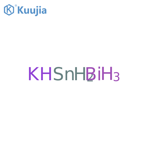 Bismuth, compd. with potassium and tin (1:1:1) structure