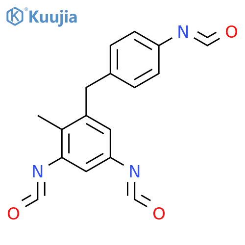 Benzene,1,5-diisocyanato-3-[(4-isocyanatophenyl)methyl]-2-methyl- structure