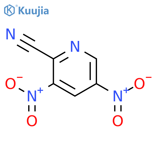 3,5-DINITROPYRIDINE-2-CARBONITRILE structure