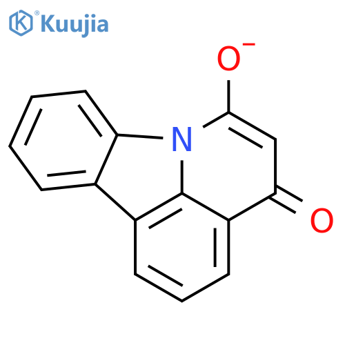 4-Oxo-4H-pyrido[3,2,1-jk]carbazol-6-olate structure