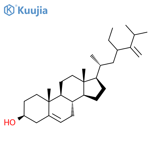 17-(4-ethyl-6-methyl-5-methylideneheptan-2-yl)-10,13-dimethyl-2,3,4,7,8,9,10,11,12,13,14,15,16,17-tetradecahydro-1H-cyclopenta[a]phenanthren-3-ol (non-preferred name) structure
