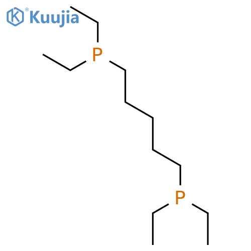 PHOSPHINE, 1,5-PENTANEDIYLBIS[DIETHYL- structure