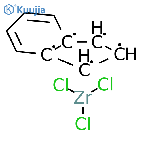Indenylzirconium(IV) trichloride structure