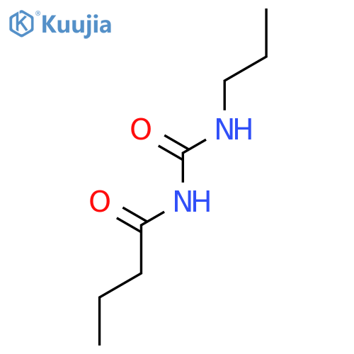 N-(Propylcarbamoyl)butanamide structure