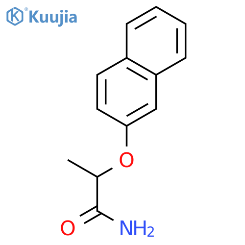 PROPANAMIDE, 2-(2-NAPHTHALENYLOXY)- structure