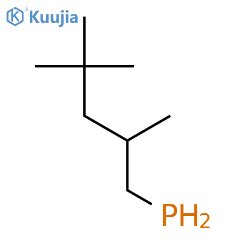 Phosphine,(2,4,4-trimethylpentyl)- structure