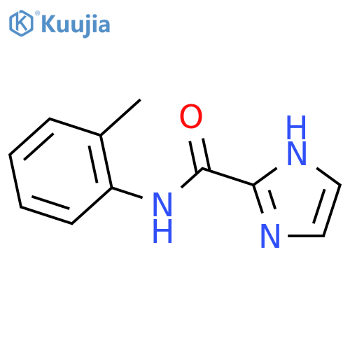 N-(2-methylphenyl)-1H-Imidazole-2-carboxamide structure