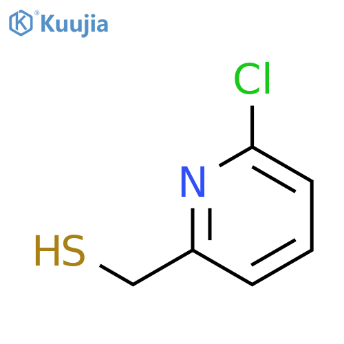 (6-chloropyridin-2-yl)methanethiol structure
